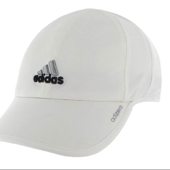 White sleek, lightweight cap - Picture 1 of 5